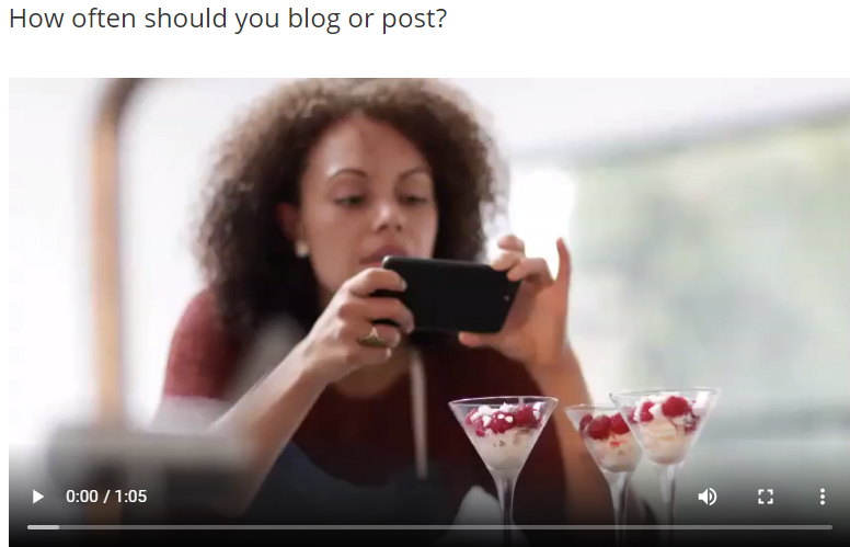 How often should you blog or post on social media?